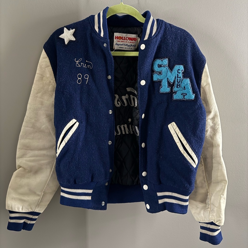 ‘89 Vintage Women’s Holloway Varsity Letterman Jacket